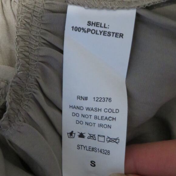 Pookie & Sebastian Dress, Drop Waist Ruffle, Tiered, Dress, Party Grey S NWOT - Picture 8 of 9